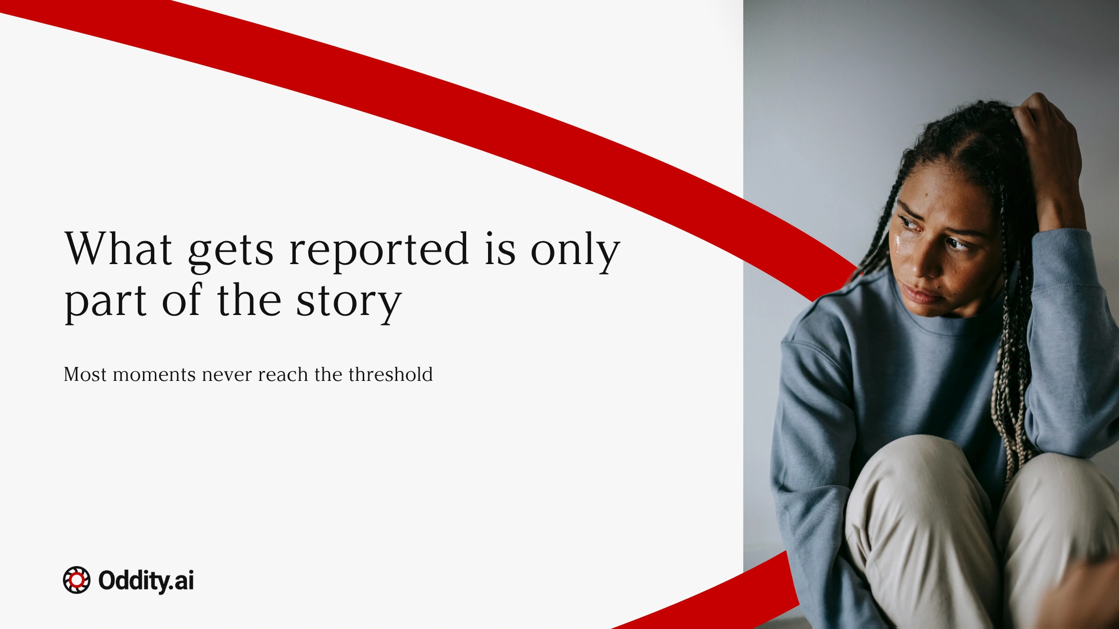 What gets reported is only part of the story